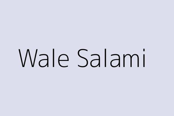 Wale Salami